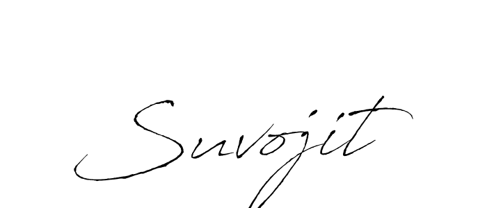 Suvojit stylish signature style. Best Handwritten Sign (Antro_Vectra) for my name. Handwritten Signature Collection Ideas for my name Suvojit. Suvojit signature style 6 images and pictures png
