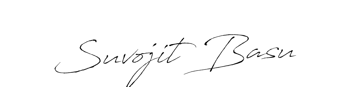 Also we have Suvojit Basu name is the best signature style. Create professional handwritten signature collection using Antro_Vectra autograph style. Suvojit Basu signature style 6 images and pictures png