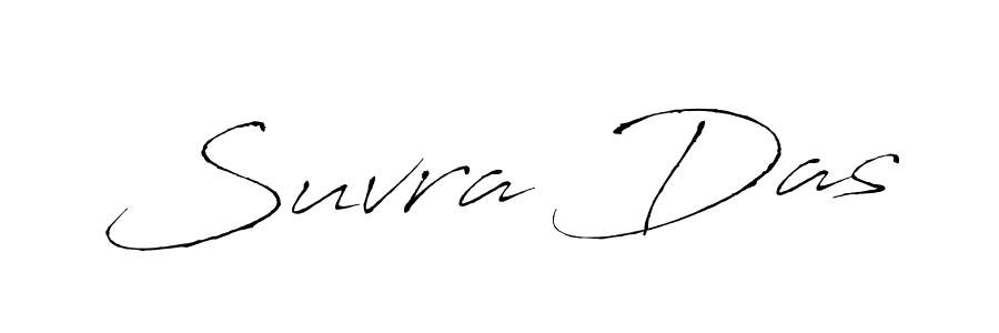 How to make Suvra Das name signature. Use Antro_Vectra style for creating short signs online. This is the latest handwritten sign. Suvra Das signature style 6 images and pictures png