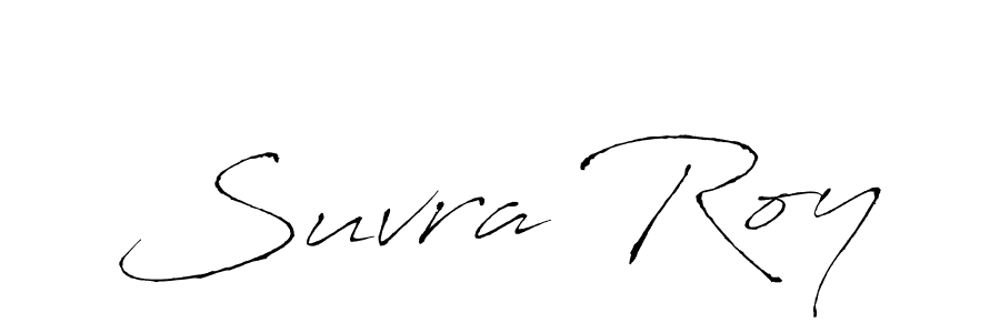 Design your own signature with our free online signature maker. With this signature software, you can create a handwritten (Antro_Vectra) signature for name Suvra Roy. Suvra Roy signature style 6 images and pictures png
