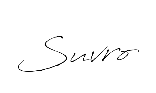 Make a beautiful signature design for name Suvro. Use this online signature maker to create a handwritten signature for free. Suvro signature style 6 images and pictures png