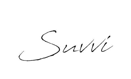You should practise on your own different ways (Antro_Vectra) to write your name (Suvvi) in signature. don't let someone else do it for you. Suvvi signature style 6 images and pictures png