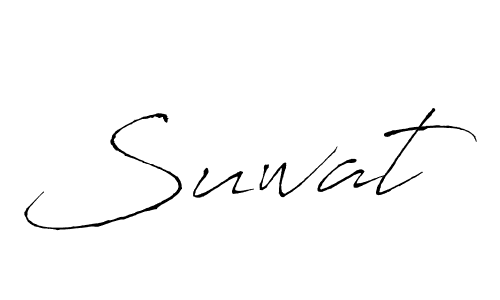 How to make Suwat signature? Antro_Vectra is a professional autograph style. Create handwritten signature for Suwat name. Suwat signature style 6 images and pictures png