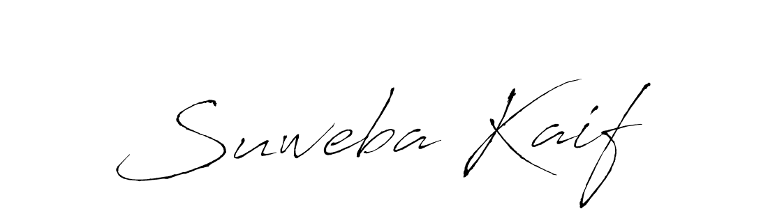 You should practise on your own different ways (Antro_Vectra) to write your name (Suweba Kaif) in signature. don't let someone else do it for you. Suweba Kaif signature style 6 images and pictures png