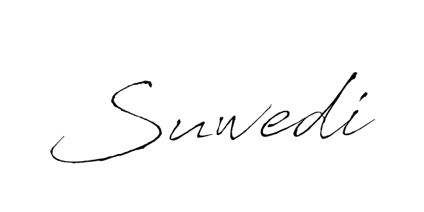 You should practise on your own different ways (Antro_Vectra) to write your name (Suwedi) in signature. don't let someone else do it for you. Suwedi signature style 6 images and pictures png
