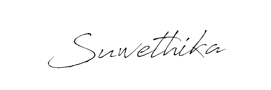 You should practise on your own different ways (Antro_Vectra) to write your name (Suwethika) in signature. don't let someone else do it for you. Suwethika signature style 6 images and pictures png