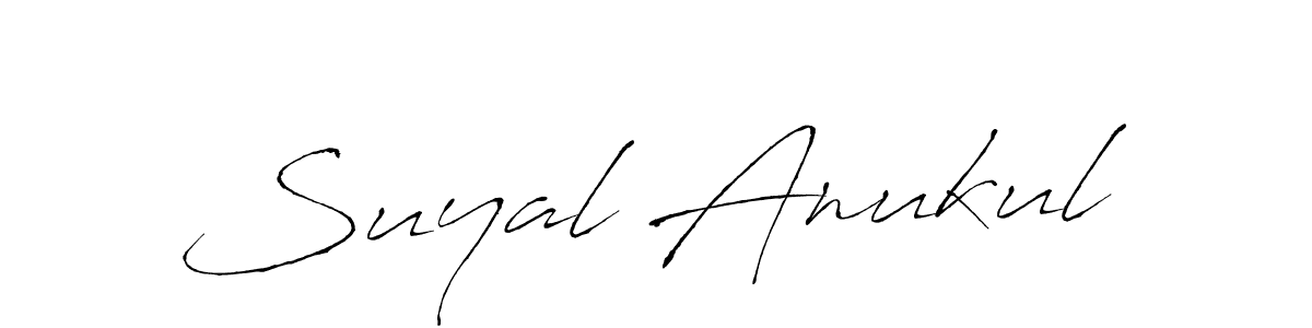 It looks lik you need a new signature style for name Suyal Anukul. Design unique handwritten (Antro_Vectra) signature with our free signature maker in just a few clicks. Suyal Anukul signature style 6 images and pictures png