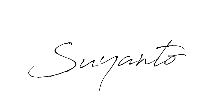 See photos of Suyanto official signature by Spectra . Check more albums & portfolios. Read reviews & check more about Antro_Vectra font. Suyanto signature style 6 images and pictures png