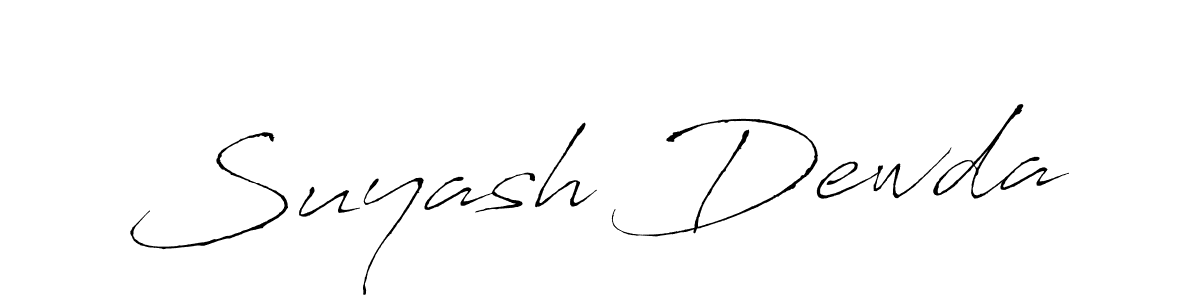 Once you've used our free online signature maker to create your best signature Antro_Vectra style, it's time to enjoy all of the benefits that Suyash Dewda name signing documents. Suyash Dewda signature style 6 images and pictures png