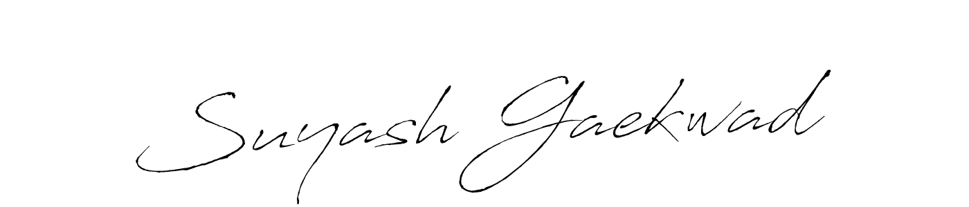 You can use this online signature creator to create a handwritten signature for the name Suyash Gaekwad. This is the best online autograph maker. Suyash Gaekwad signature style 6 images and pictures png