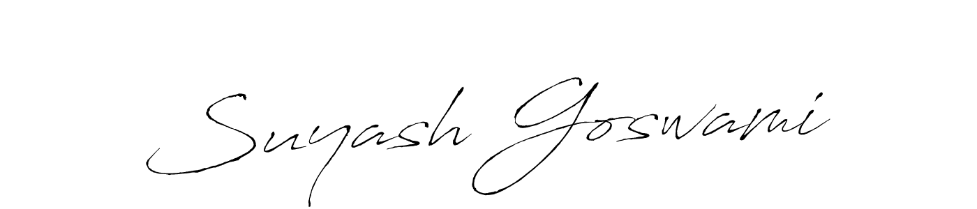 Make a short Suyash Goswami signature style. Manage your documents anywhere anytime using Antro_Vectra. Create and add eSignatures, submit forms, share and send files easily. Suyash Goswami signature style 6 images and pictures png