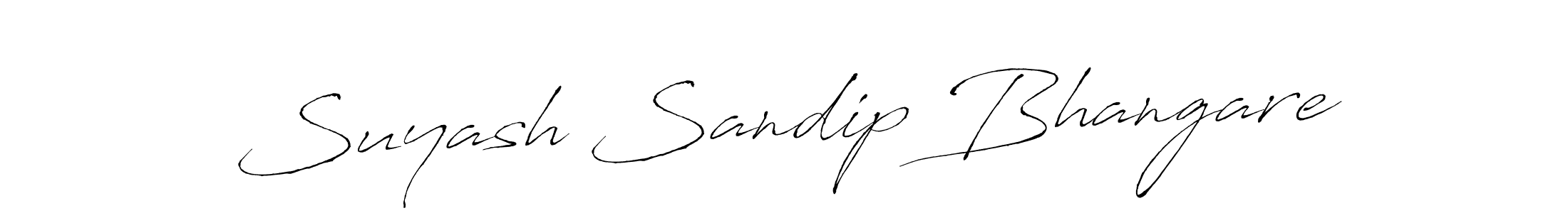 Once you've used our free online signature maker to create your best signature Antro_Vectra style, it's time to enjoy all of the benefits that Suyash Sandip Bhangare name signing documents. Suyash Sandip Bhangare signature style 6 images and pictures png