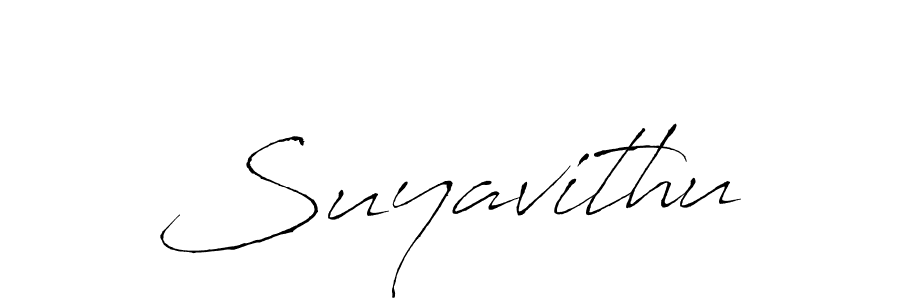 Use a signature maker to create a handwritten signature online. With this signature software, you can design (Antro_Vectra) your own signature for name Suyavithu. Suyavithu signature style 6 images and pictures png