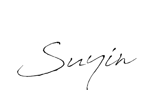 The best way (Antro_Vectra) to make a short signature is to pick only two or three words in your name. The name Suyin include a total of six letters. For converting this name. Suyin signature style 6 images and pictures png