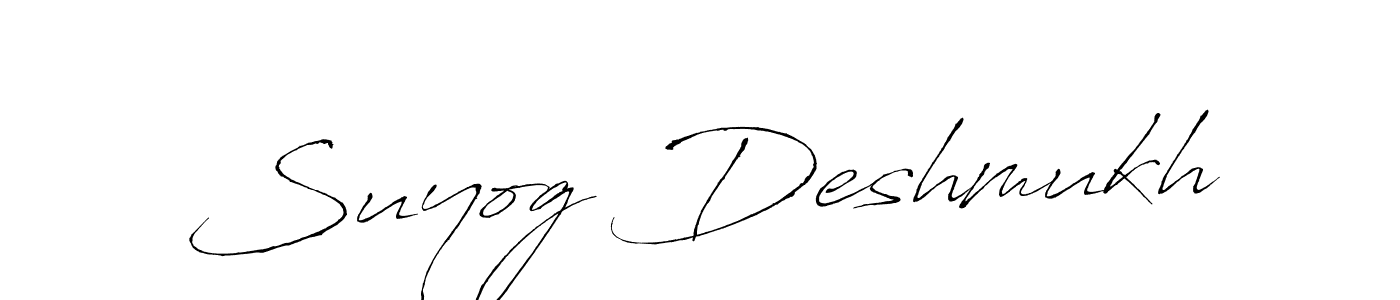Similarly Antro_Vectra is the best handwritten signature design. Signature creator online .You can use it as an online autograph creator for name Suyog Deshmukh. Suyog Deshmukh signature style 6 images and pictures png