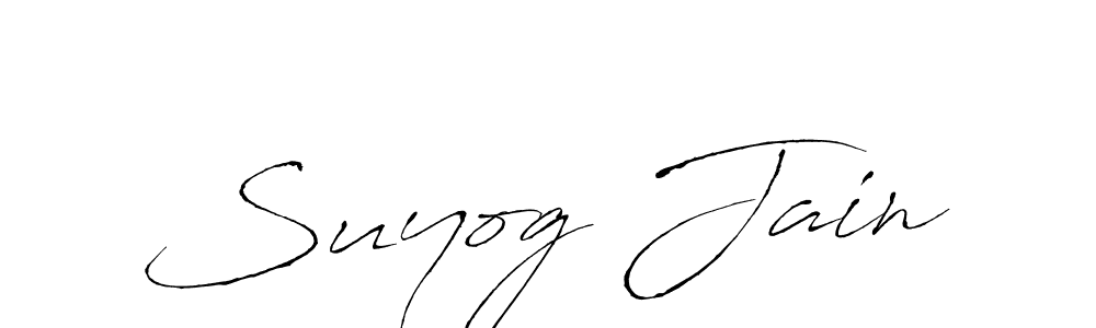 Also we have Suyog Jain name is the best signature style. Create professional handwritten signature collection using Antro_Vectra autograph style. Suyog Jain signature style 6 images and pictures png