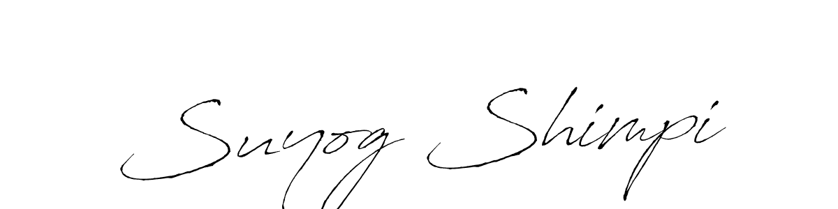 Antro_Vectra is a professional signature style that is perfect for those who want to add a touch of class to their signature. It is also a great choice for those who want to make their signature more unique. Get Suyog Shimpi name to fancy signature for free. Suyog Shimpi signature style 6 images and pictures png