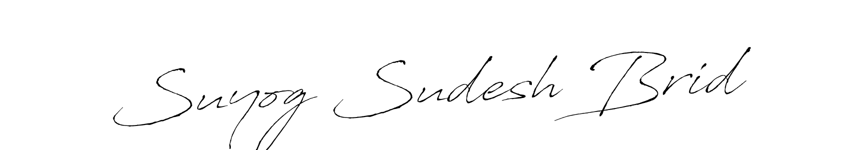 Once you've used our free online signature maker to create your best signature Antro_Vectra style, it's time to enjoy all of the benefits that Suyog Sudesh Brid name signing documents. Suyog Sudesh Brid signature style 6 images and pictures png