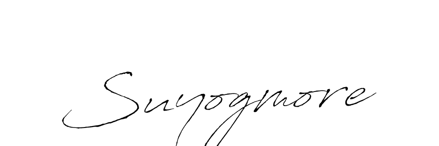 Also You can easily find your signature by using the search form. We will create Suyogmore name handwritten signature images for you free of cost using Antro_Vectra sign style. Suyogmore signature style 6 images and pictures png