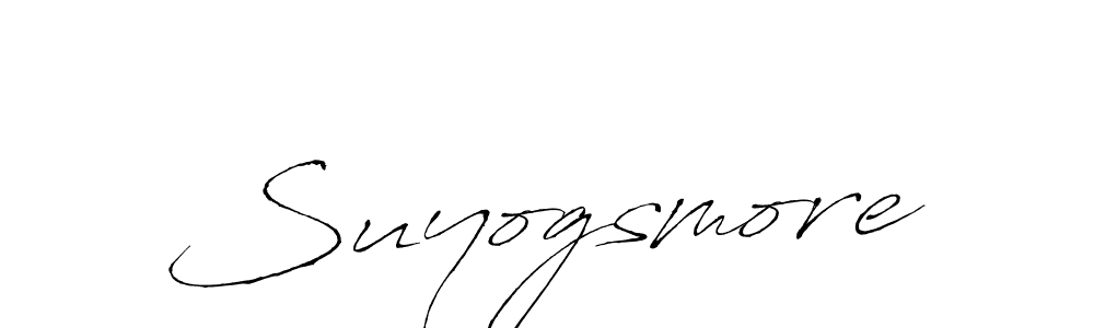 It looks lik you need a new signature style for name Suyogsmore. Design unique handwritten (Antro_Vectra) signature with our free signature maker in just a few clicks. Suyogsmore signature style 6 images and pictures png