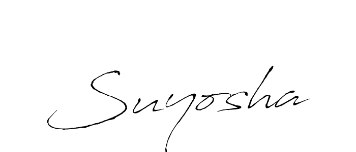 Once you've used our free online signature maker to create your best signature Antro_Vectra style, it's time to enjoy all of the benefits that Suyosha name signing documents. Suyosha signature style 6 images and pictures png