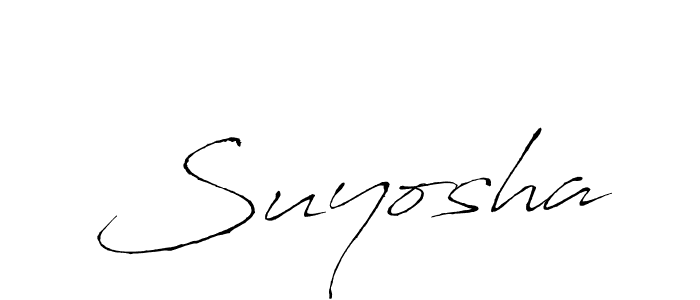 Once you've used our free online signature maker to create your best signature Antro_Vectra style, it's time to enjoy all of the benefits that Suyosha name signing documents. Suyosha signature style 6 images and pictures png