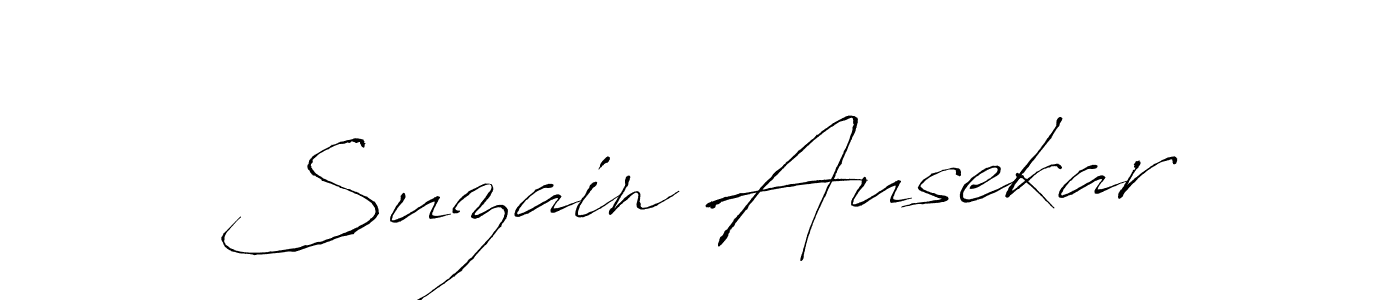 Best and Professional Signature Style for Suzain Ausekar. Antro_Vectra Best Signature Style Collection. Suzain Ausekar signature style 6 images and pictures png