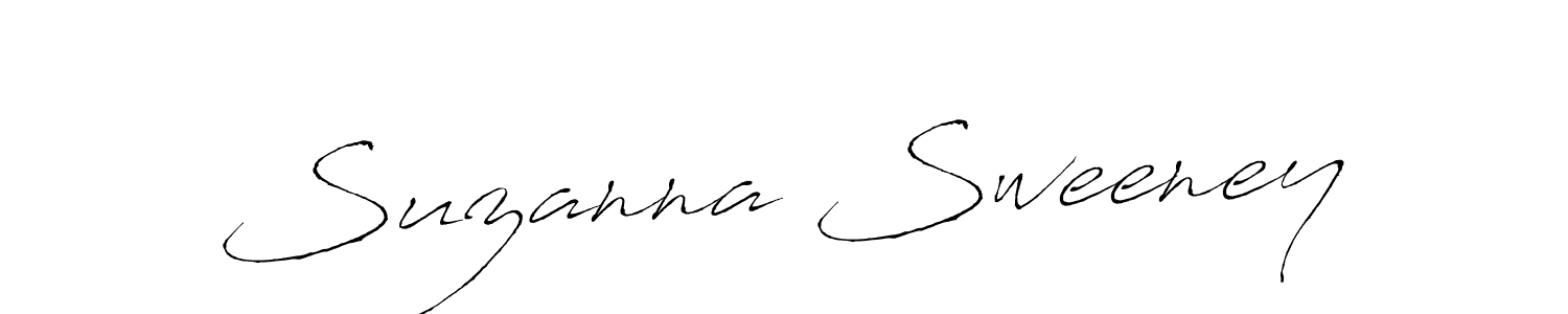 The best way (Antro_Vectra) to make a short signature is to pick only two or three words in your name. The name Suzanna Sweeney include a total of six letters. For converting this name. Suzanna Sweeney signature style 6 images and pictures png