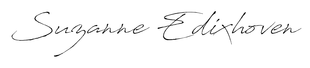 Design your own signature with our free online signature maker. With this signature software, you can create a handwritten (Antro_Vectra) signature for name Suzanne Edixhoven. Suzanne Edixhoven signature style 6 images and pictures png