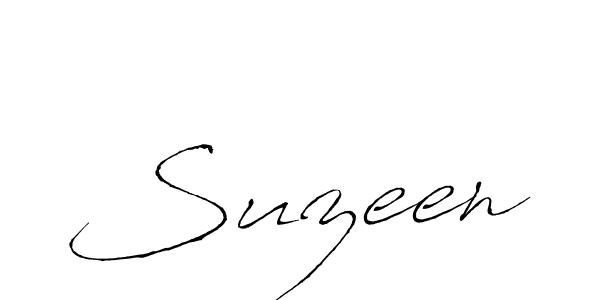 Make a beautiful signature design for name Suzeen. Use this online signature maker to create a handwritten signature for free. Suzeen signature style 6 images and pictures png