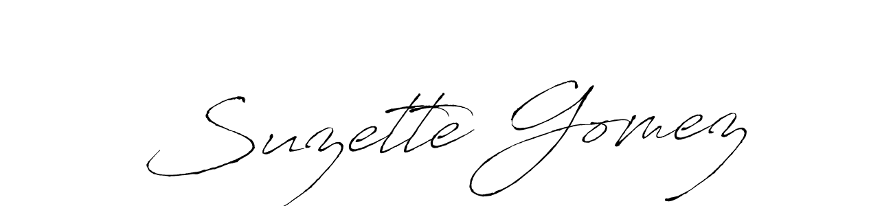 See photos of Suzette Gomez official signature by Spectra . Check more albums & portfolios. Read reviews & check more about Antro_Vectra font. Suzette Gomez signature style 6 images and pictures png