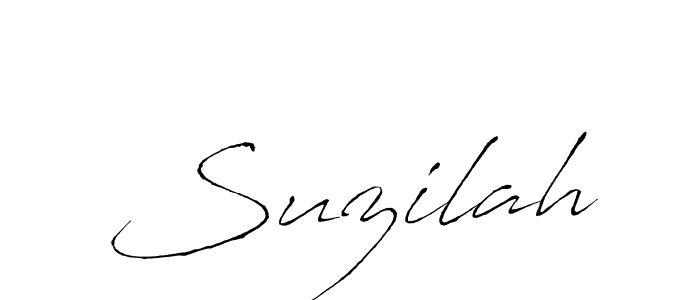 Similarly Antro_Vectra is the best handwritten signature design. Signature creator online .You can use it as an online autograph creator for name Suzilah. Suzilah signature style 6 images and pictures png