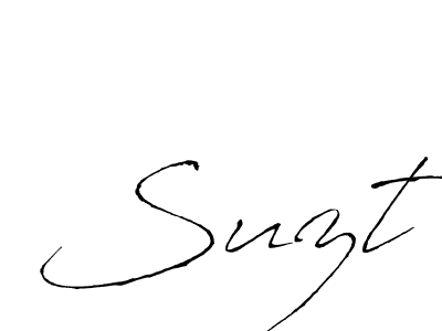 Suzt stylish signature style. Best Handwritten Sign (Antro_Vectra) for my name. Handwritten Signature Collection Ideas for my name Suzt. Suzt signature style 6 images and pictures png