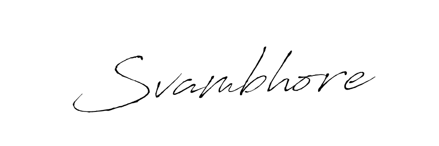 Similarly Antro_Vectra is the best handwritten signature design. Signature creator online .You can use it as an online autograph creator for name Svambhore. Svambhore signature style 6 images and pictures png
