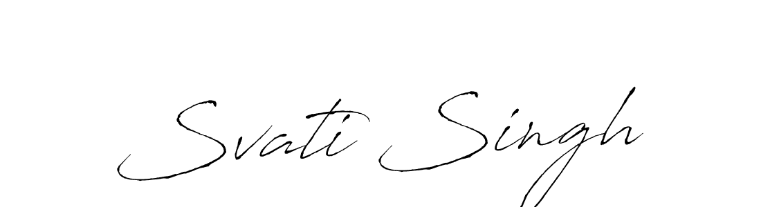 Also You can easily find your signature by using the search form. We will create Svati Singh name handwritten signature images for you free of cost using Antro_Vectra sign style. Svati Singh signature style 6 images and pictures png