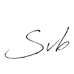 How to make Svb name signature. Use Antro_Vectra style for creating short signs online. This is the latest handwritten sign. Svb signature style 6 images and pictures png