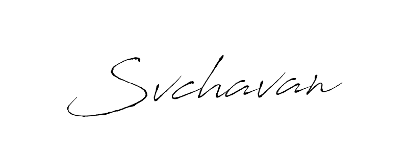 Once you've used our free online signature maker to create your best signature Antro_Vectra style, it's time to enjoy all of the benefits that Svchavan name signing documents. Svchavan signature style 6 images and pictures png