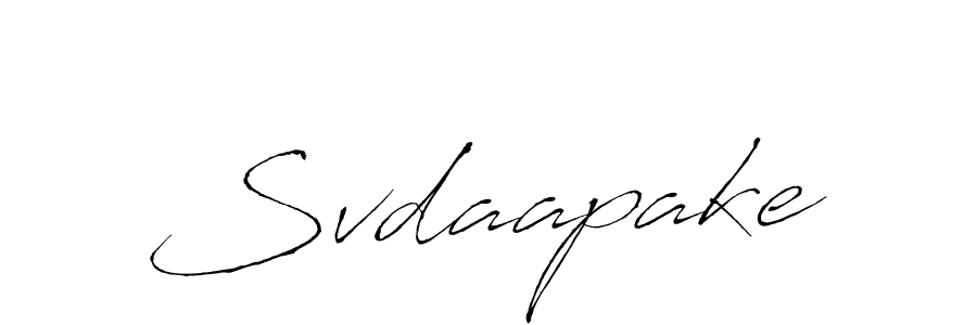 Create a beautiful signature design for name Svdaapake. With this signature (Antro_Vectra) fonts, you can make a handwritten signature for free. Svdaapake signature style 6 images and pictures png