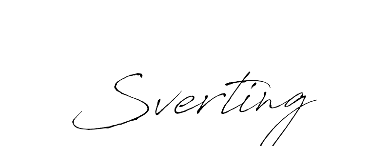 Design your own signature with our free online signature maker. With this signature software, you can create a handwritten (Antro_Vectra) signature for name Sverting. Sverting signature style 6 images and pictures png