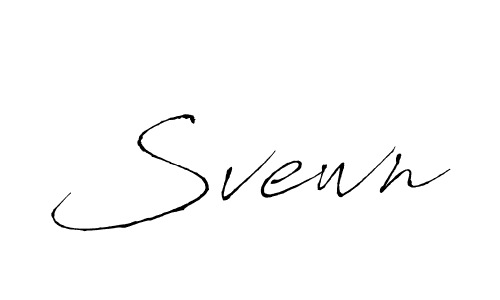 Also we have Svewn name is the best signature style. Create professional handwritten signature collection using Antro_Vectra autograph style. Svewn signature style 6 images and pictures png
