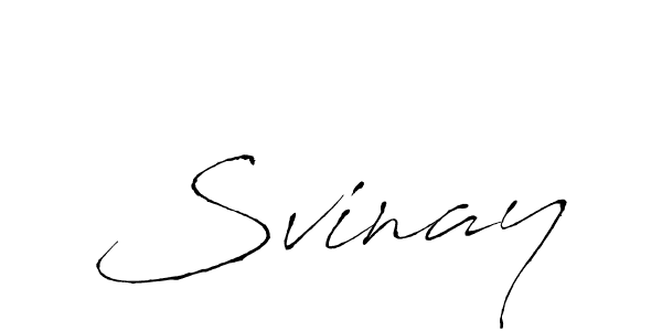 The best way (Antro_Vectra) to make a short signature is to pick only two or three words in your name. The name Svinay include a total of six letters. For converting this name. Svinay signature style 6 images and pictures png