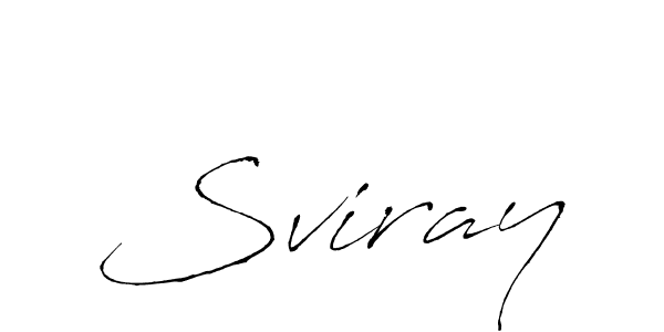 Also we have Sviray name is the best signature style. Create professional handwritten signature collection using Antro_Vectra autograph style. Sviray signature style 6 images and pictures png