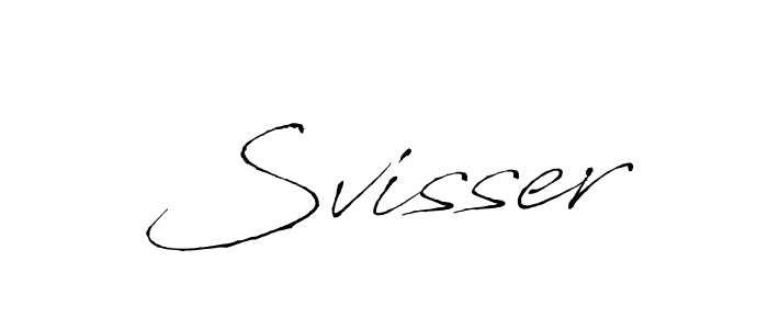 Make a beautiful signature design for name Svisser. With this signature (Antro_Vectra) style, you can create a handwritten signature for free. Svisser signature style 6 images and pictures png