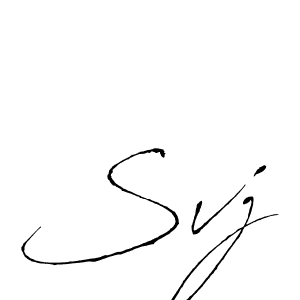 Use a signature maker to create a handwritten signature online. With this signature software, you can design (Antro_Vectra) your own signature for name Svj. Svj signature style 6 images and pictures png