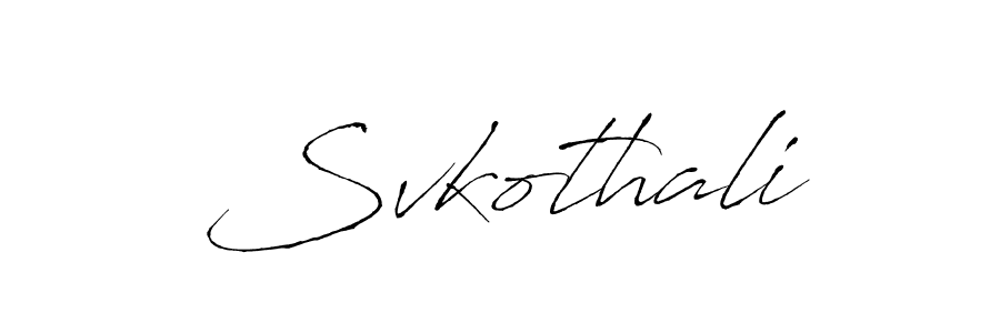 Make a short Svkothali signature style. Manage your documents anywhere anytime using Antro_Vectra. Create and add eSignatures, submit forms, share and send files easily. Svkothali signature style 6 images and pictures png