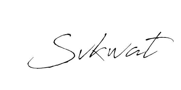 Make a short Svkwat signature style. Manage your documents anywhere anytime using Antro_Vectra. Create and add eSignatures, submit forms, share and send files easily. Svkwat signature style 6 images and pictures png