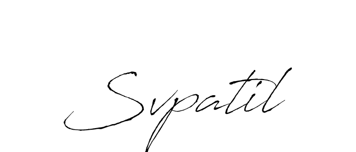 Best and Professional Signature Style for Svpatil. Antro_Vectra Best Signature Style Collection. Svpatil signature style 6 images and pictures png