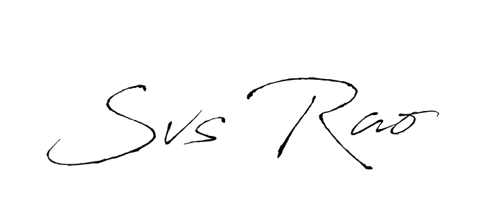 Once you've used our free online signature maker to create your best signature Antro_Vectra style, it's time to enjoy all of the benefits that Svs Rao name signing documents. Svs Rao signature style 6 images and pictures png