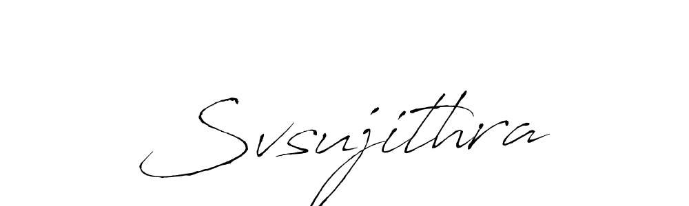 Make a beautiful signature design for name Svsujithra. Use this online signature maker to create a handwritten signature for free. Svsujithra signature style 6 images and pictures png