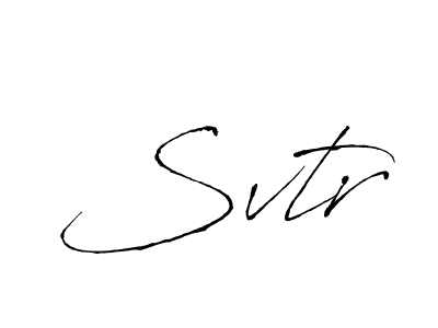 Svtr stylish signature style. Best Handwritten Sign (Antro_Vectra) for my name. Handwritten Signature Collection Ideas for my name Svtr. Svtr signature style 6 images and pictures png